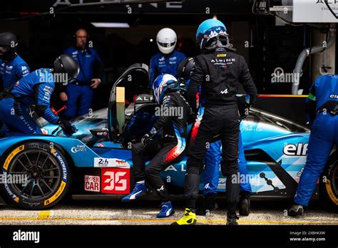 Le Mans France Th June Milesi Charles Fra Alpine