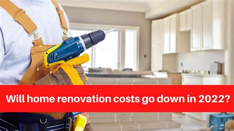 Will Home Renovation Costs Go Down In Barrie Kitchen Renovations