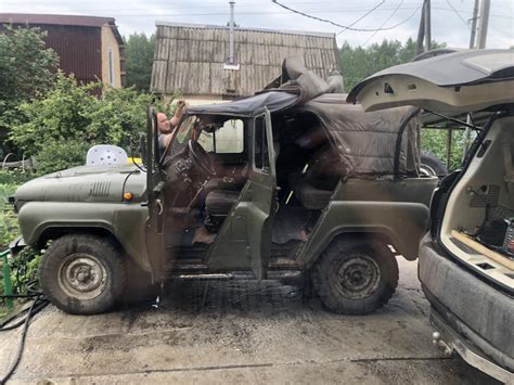 Смена тента. — УАЗ 31512, 2,4 л, 1991 года | просто так | DRIVE2