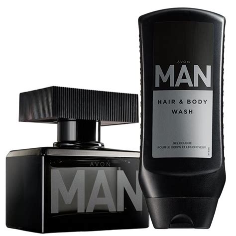 Set Cadou Avon Man Apa De Toaleta Avon Man Ml Si Gel De Curatare