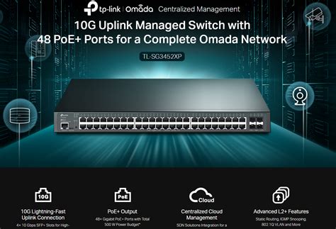 Tp Link Omada Sg Xp Jetstream Port Gigabit And Port Ge Sfp