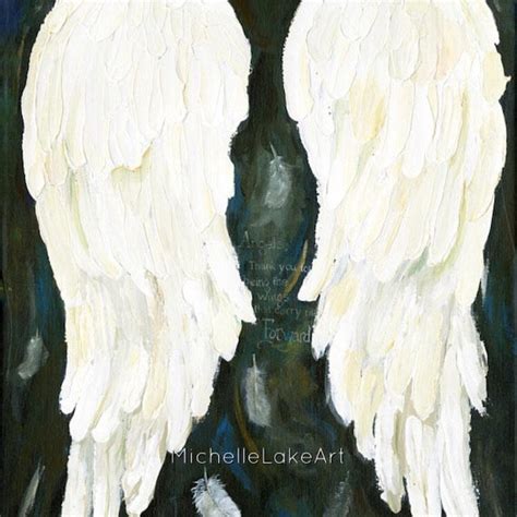 Angel Wings Painting - Etsy