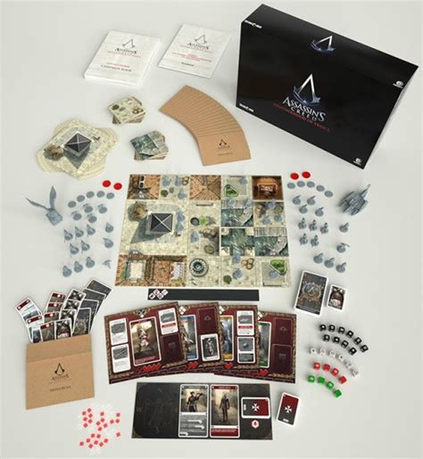 Assassins Creed Brotherhood Of Venice Kickstarter Gives Franchise A Board Game Makeover