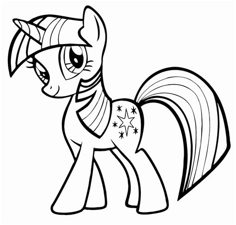 Printable Coloring Pages My Little Pony