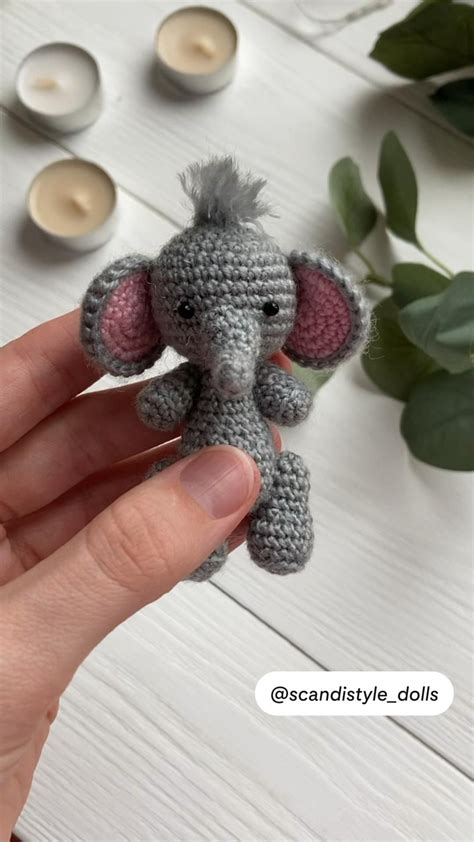 Tiny Elephant Amigurumi Crochet Pattern Artofit