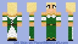 Villager girl Minecraft Skin