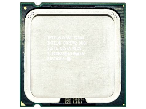 Intel Core2 Duo Processor E7500 3M Cache 2 93 GHz 1066 MHz FSB