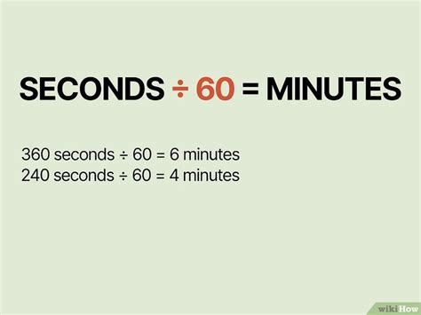 Comment Convertir Des Secondes En Minutes Tapes