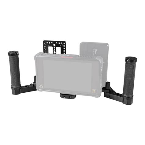 Camvate Directors Monitor Cage Rig With Dual Handle Grip Adjustable