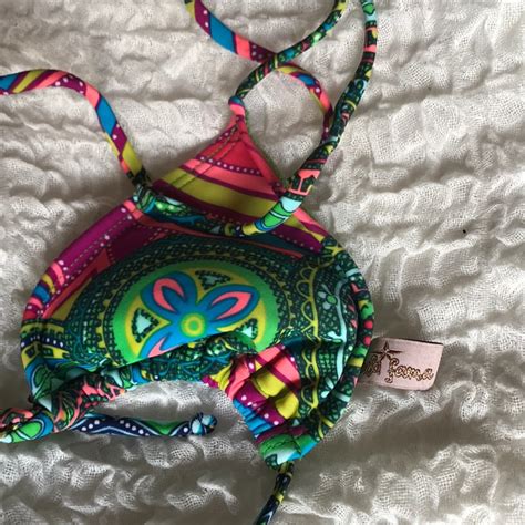 Luli Fama Bikini Top Gem
