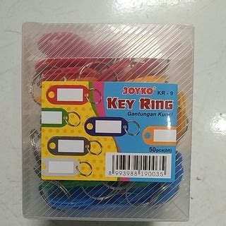 Jual Key Ring JOYKO Kr 9 Gantungan Kunci 50 Pcs Shopee Indonesia