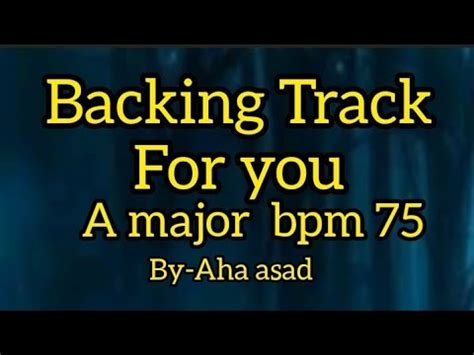 Guitar Ballad Backing Track A Major Rock Pop Aha Live Bd Track By