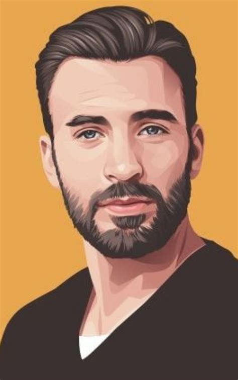 Portrait Vector Portrait Cartoon Male Portrait Digital Portrait Pop