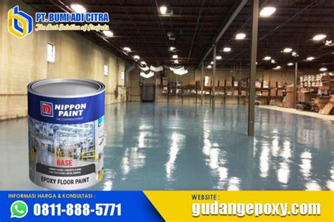 Update Harga Cat Epoxy Lantai Nippon Paint 2023 PT Bumi Adi Citra