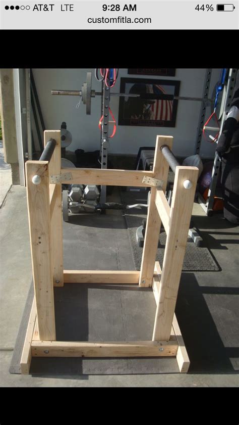 Dip station | Diy home gym, At home gym, Diy gym