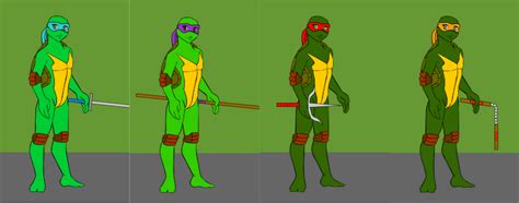 TMNT Genderbend by QueenMackDrama on DeviantArt