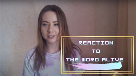 The Word Alive Wonderland Usa Reaction English Subtitles Finnish Subtitles Youtube