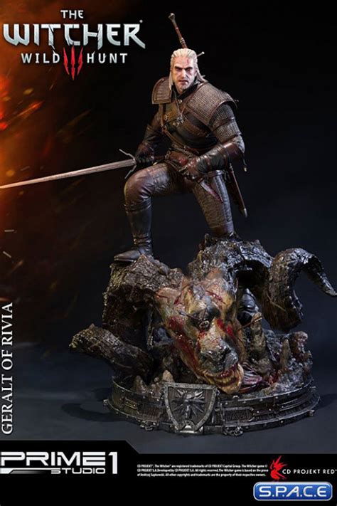 Scale Geralt Of Rivia Premium Masterline Statue The Witcher