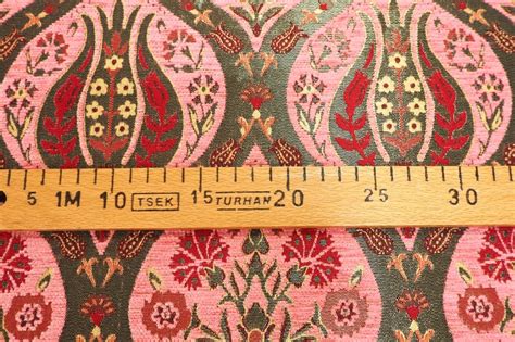 Upholstery Fabric Turkish Fabric By The Yards Pale Pink Etsy