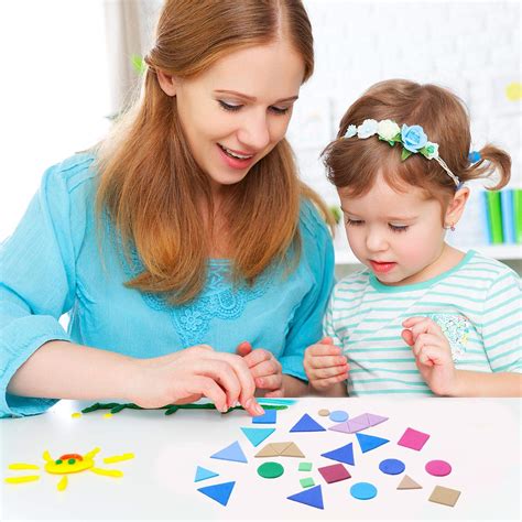 Pieces Foam Shape Stickers Self Adhesive Foam Stickers Felt