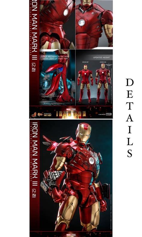 Hot Toys Iron Man Mark III Hobbies Toys Toys Games On Carousell