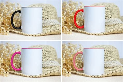 Oz Coffee Mug Mockup Bundle Colorful Graphic By Doodle Design