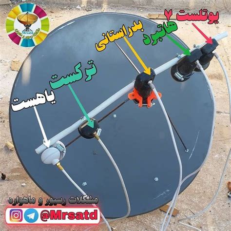 مشکلات رسیور و ماهواره On Instagram فرکانس قوی برای تنظیم پنج جهت بدر