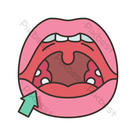 Cartoon Mouth PNG Transparent Images