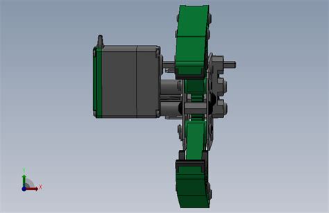 F0006 爪钳（两爪）机械手设计模型solidworks 2010模型图纸下载 懒石网