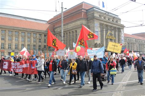 Zentrale Mai Kundgebung Des DGB Fand In Leipzig Statt IG Metall Leipzig