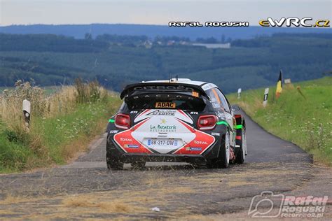 Lefebvre St Phane Moreau Gabin Citro N Ds Wrc Adac Rallye