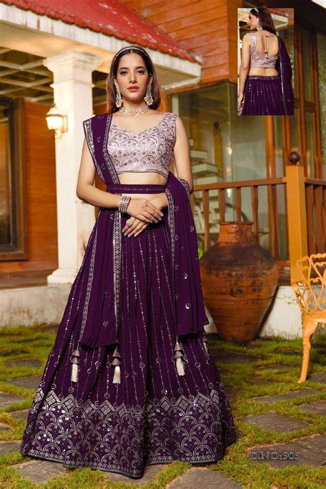 Purple Lehenga Bridal