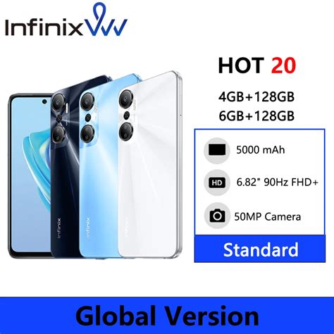 Infinix Smartphone Helio G HOT GB GB Tela Hz C Mera