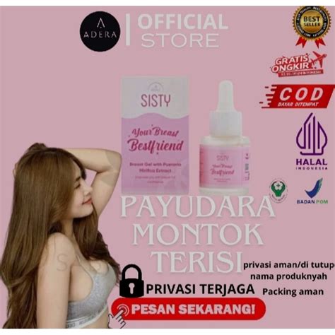 Jual Adera Sisty Breast Gel Serum Pembesarpengencang Payudara Kencang