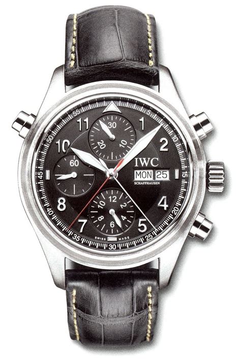 Iwc Iw Pilot S Watch Spitfire Double Chronograph Stainless