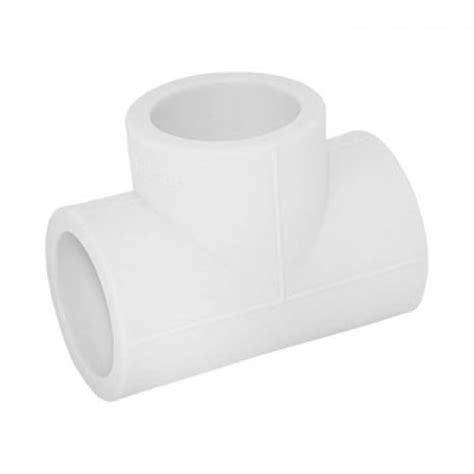 Тройник ПП полипропиленовый приварной без резьбы, купить в Спб