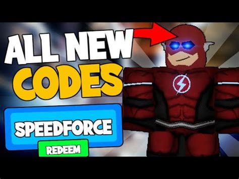 ALL THE FLASH PROJECT SPEEDFORCE CODES November 2022 ROBLOX Codes