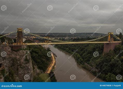 Clifton Suspension Bridge Bristol United Kingdom Editorial Stock