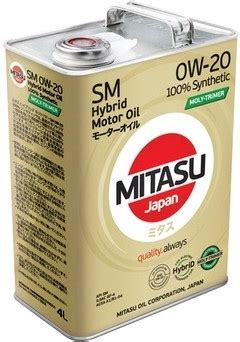 Масло моторное MITASU 0W-20 Синтетическое - купить в интернет-магазине ...