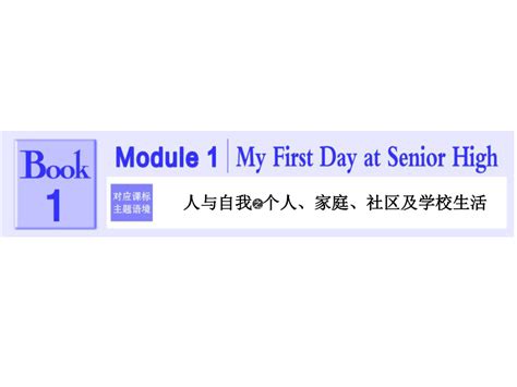 外研版 必修1module 1 My First Day At Senior High复习课件 共93张ppt 21世纪教育网