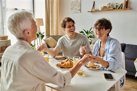 A Joyful Morning As A Lesbian Stock Photo Image Of Diversity Casual