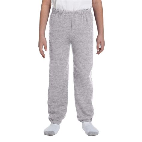 Gildan Boys' Grey Cotton-blend Sport Sweatpants - Free Shipping On ...