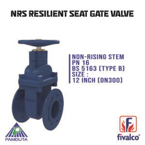 Resilient Gate Valve Nrs Pn Ukuran Inch Dn Fivalco