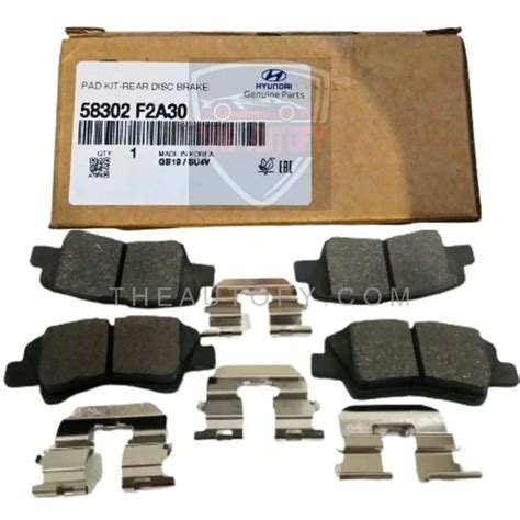 Hyundai Elantra Rear Brake Pads Set Model 2021 2024 Theautofycom