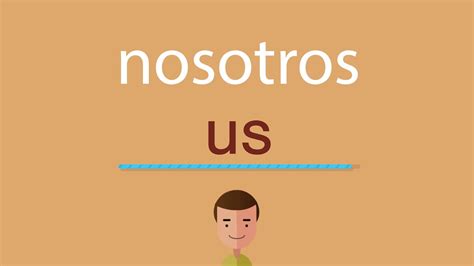 Cómo Decir Nosotros En Inglés Youtube