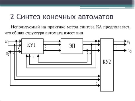 Лекция 9. Понятие о конечных автоматах - презентация онлайн