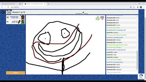 Michael Und Ich Zeichnen Skribble Io YouTube