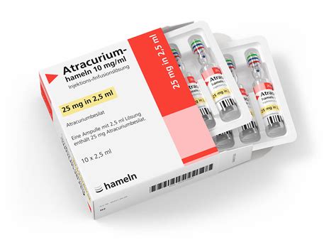 De Atracurium 10 Mg Ml 25 Mg In 2 5 Ml 2847 Hameln Pharma