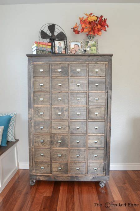 How to build a faux apothecary cabinet – The Created Home