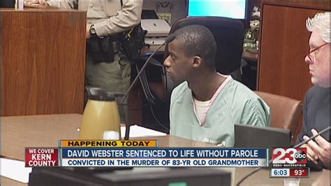 David Webster Sentenced To Life Without Parole Youtube